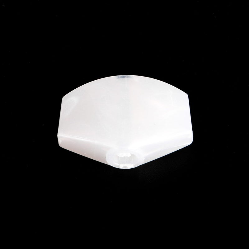 Lovermusic زر ضبط آلة الجيتار Lovermusic ABS 22x16x5mm أزرار رأس الآلة مفاتيح ضبط لؤلؤة بيضاء عبوة من 6 - Image 4